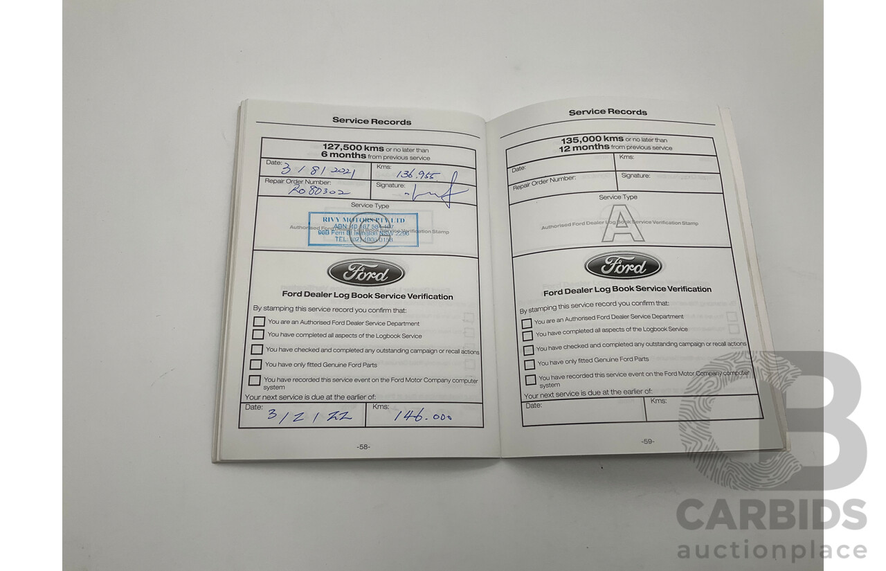 2/2014 Ford Mondeo LX MC 4d Wagon Silver 2.3L