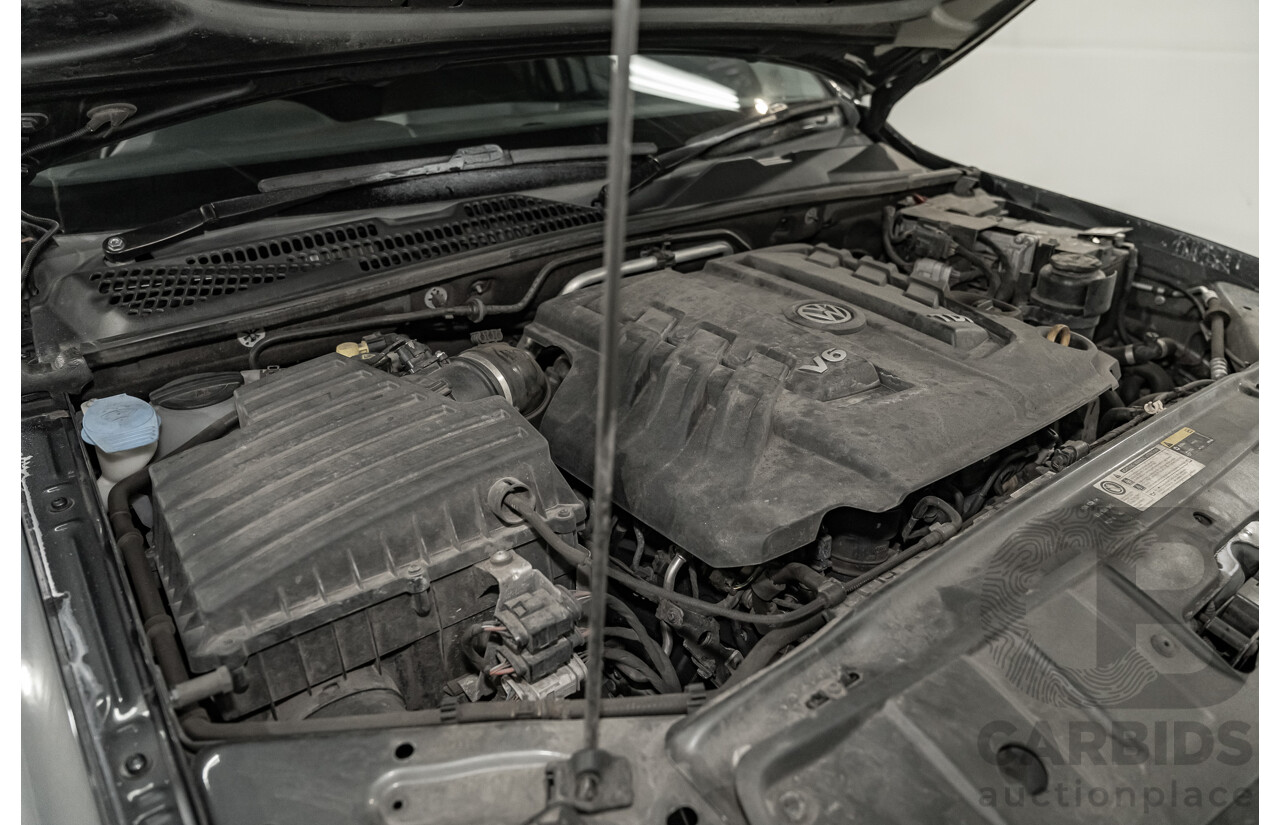 03/2017 Volkswagen Amarok TDI550 Highline (4x4) 2H MY17 4d Dual Cab Utility Metallic Grey Turbo Diesel V6 3.0L