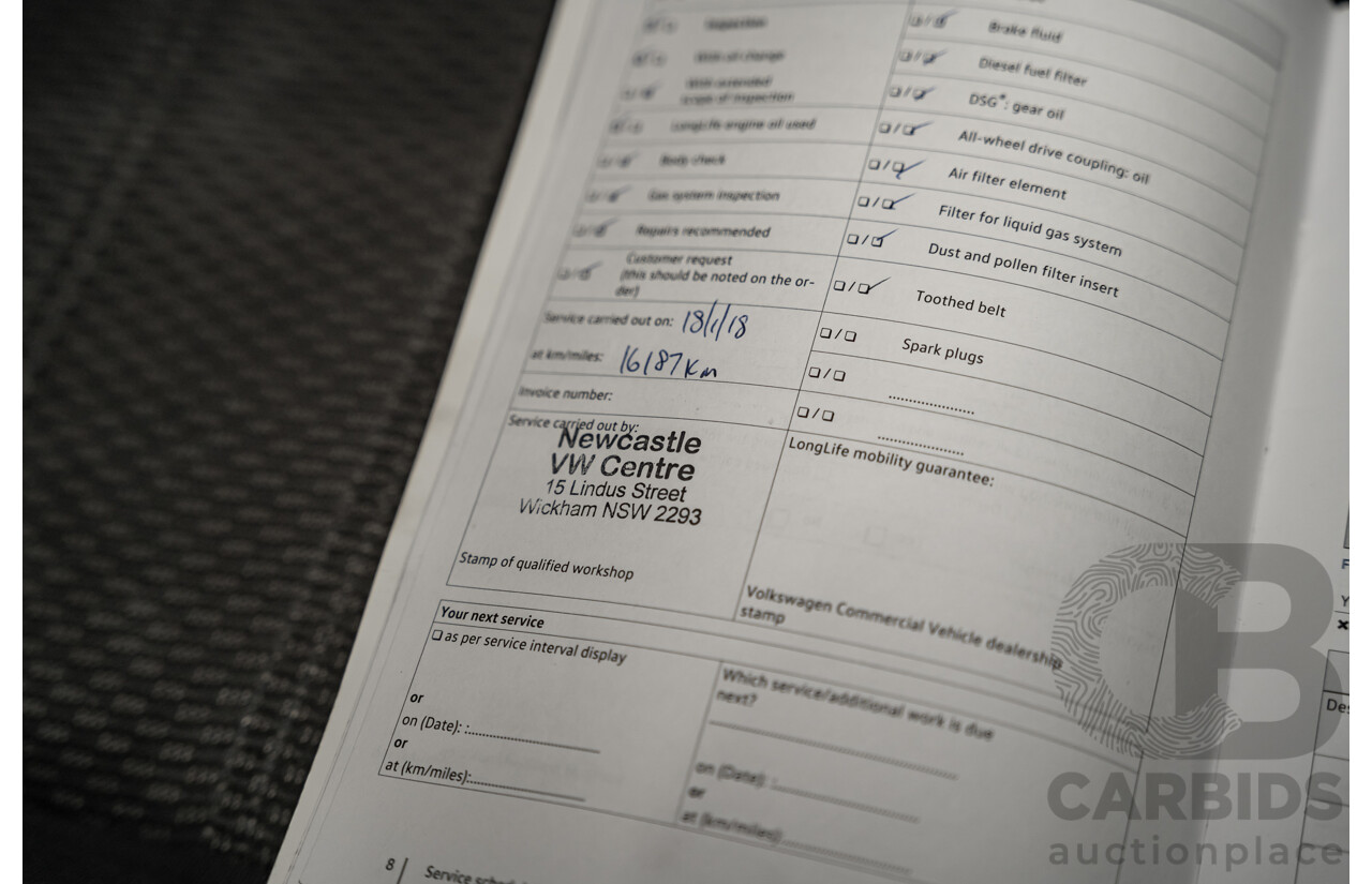 03/2017 Volkswagen Amarok TDI550 Highline (4x4) 2H MY17 4d Dual Cab Utility Metallic Grey Turbo Diesel V6 3.0L