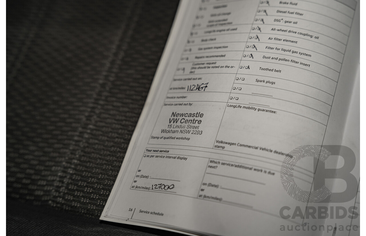 03/2017 Volkswagen Amarok TDI550 Highline (4x4) 2H MY17 4d Dual Cab Utility Metallic Grey Turbo Diesel V6 3.0L