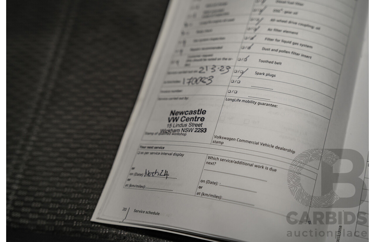 03/2017 Volkswagen Amarok TDI550 Highline (4x4) 2H MY17 4d Dual Cab Utility Metallic Grey Turbo Diesel V6 3.0L