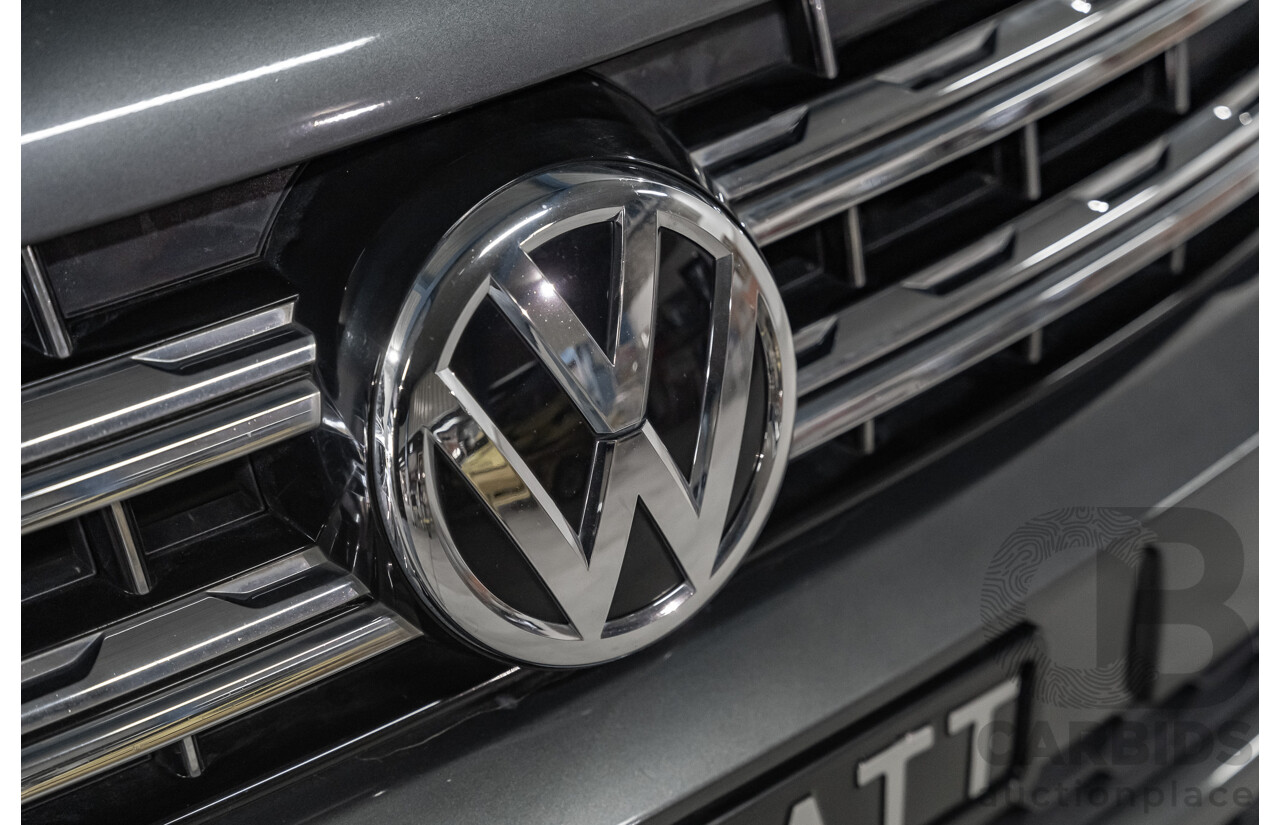 03/2017 Volkswagen Amarok TDI550 Highline (4x4) 2H MY17 4d Dual Cab Utility Metallic Grey Turbo Diesel V6 3.0L