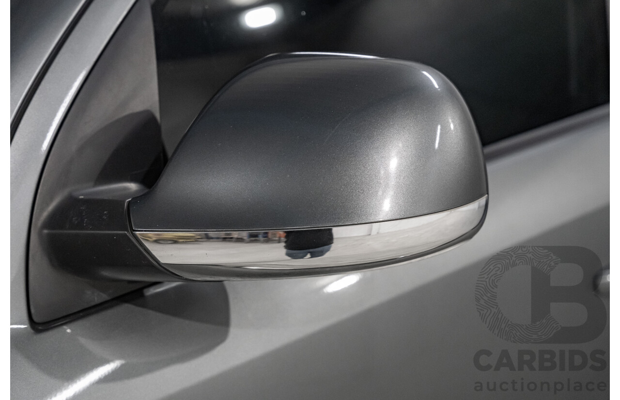 03/2017 Volkswagen Amarok TDI550 Highline (4x4) 2H MY17 4d Dual Cab Utility Metallic Grey Turbo Diesel V6 3.0L