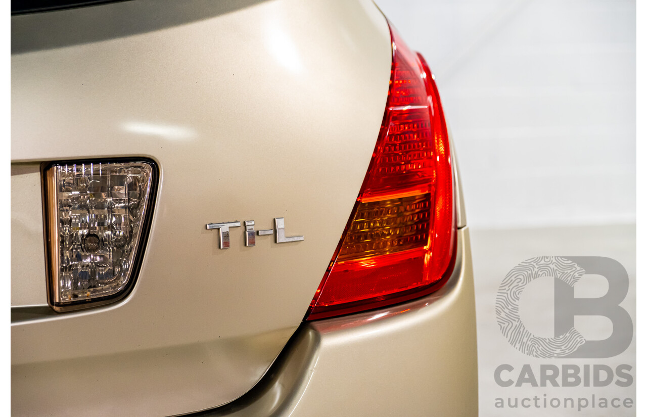 7/2007 Nissan Murano Ti-L (4x4) Z50 4d Wagon Desert Storm Metallic Gold V6 3.5L