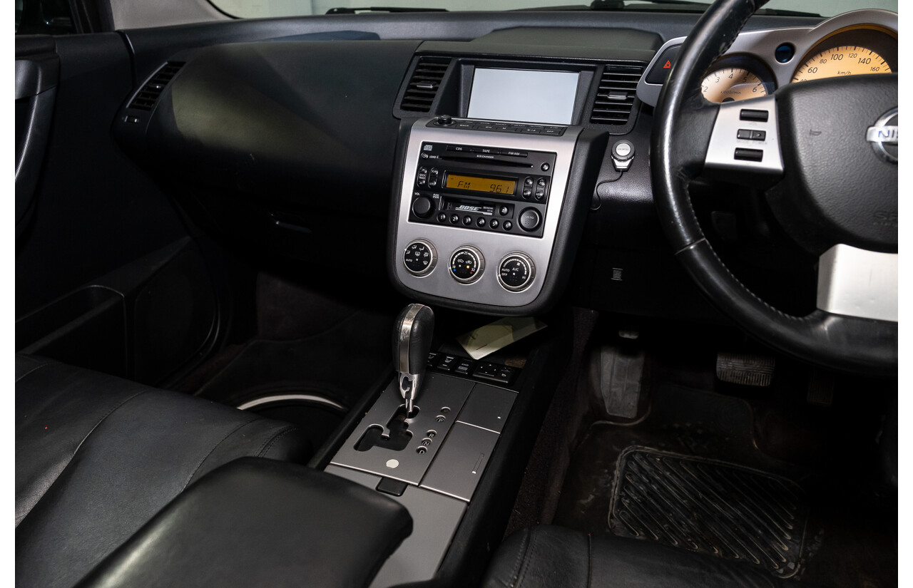 7/2007 Nissan Murano Ti-L (4x4) Z50 4d Wagon Desert Storm Metallic Gold V6 3.5L