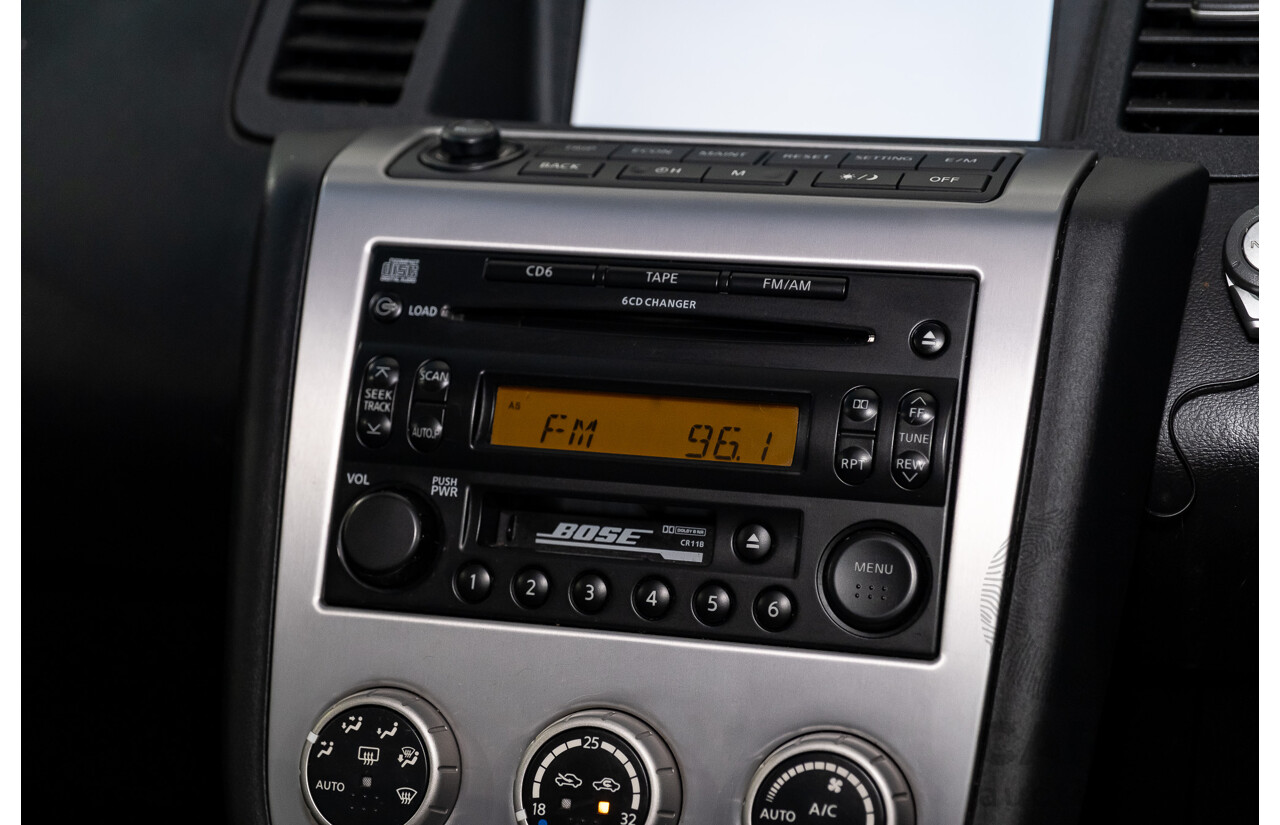 7/2007 Nissan Murano Ti-L (4x4) Z50 4d Wagon Desert Storm Metallic Gold V6 3.5L