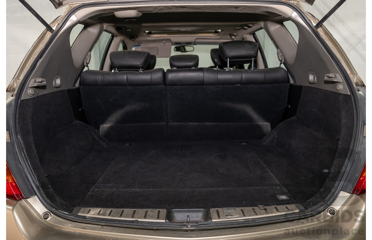 7/2007 Nissan Murano Ti-L (4x4) Z50 4d Wagon Desert Storm Metallic Gold V6 3.5L