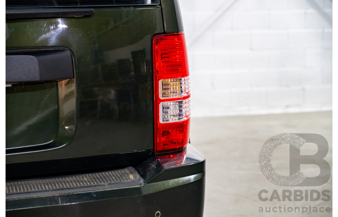 12/2010 Jeep Cherokee Sport (4x4) KK 4d Wagon Metallic Green V6 3.7L