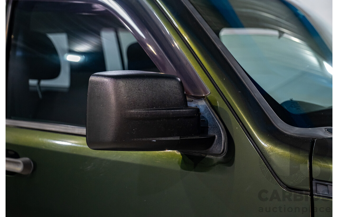 12/2010 Jeep Cherokee Sport (4x4) KK 4d Wagon Metallic Green V6 3.7L