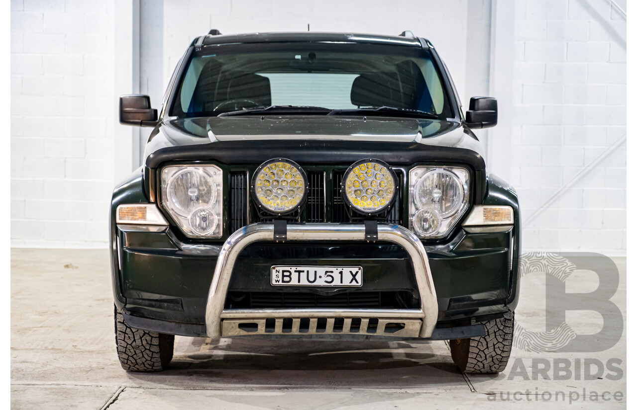 12/2010 Jeep Cherokee Sport (4x4) KK 4d Wagon Metallic Green V6 3.7L