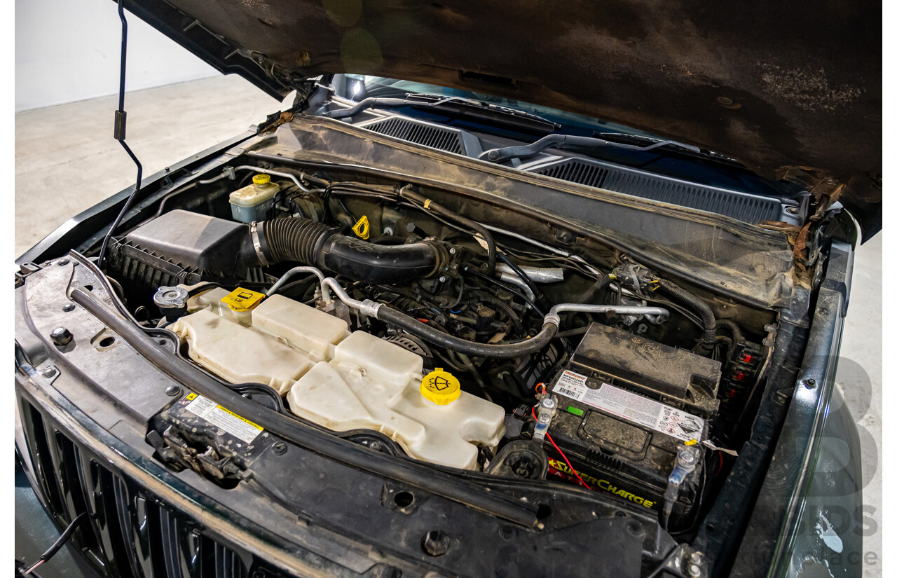 12/2010 Jeep Cherokee Sport (4x4) KK 4d Wagon Metallic Green V6 3.7L