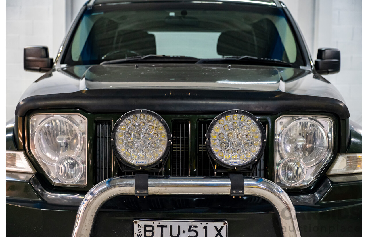 12/2010 Jeep Cherokee Sport (4x4) KK 4d Wagon Metallic Green V6 3.7L