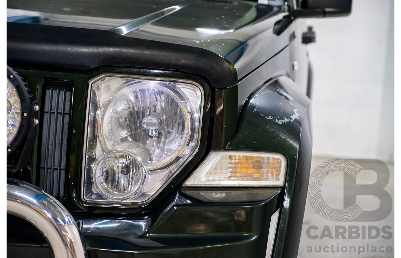 12/2010 Jeep Cherokee Sport (4x4) KK 4d Wagon Metallic Green V6 3.7L