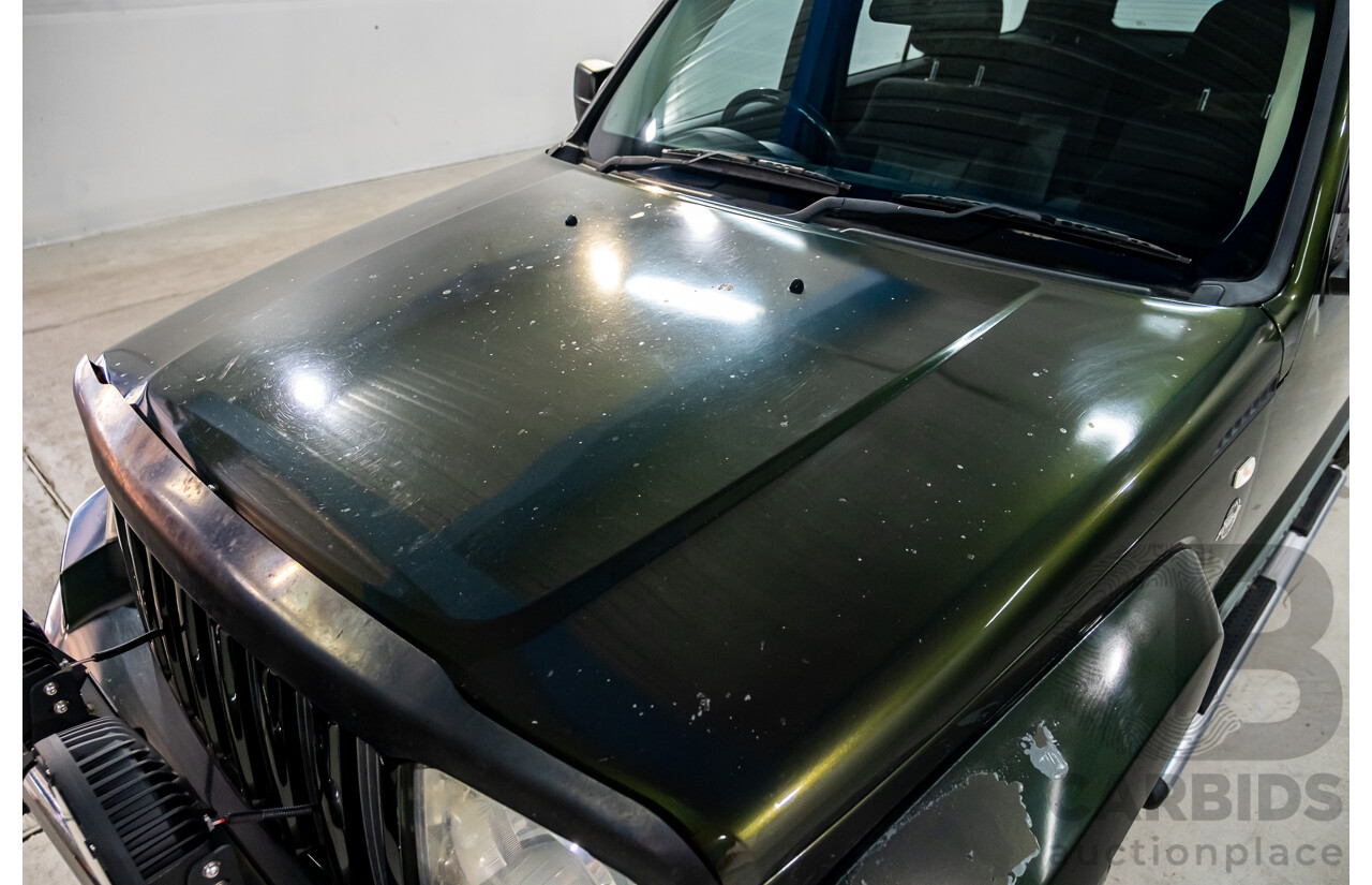 12/2010 Jeep Cherokee Sport (4x4) KK 4d Wagon Metallic Green V6 3.7L