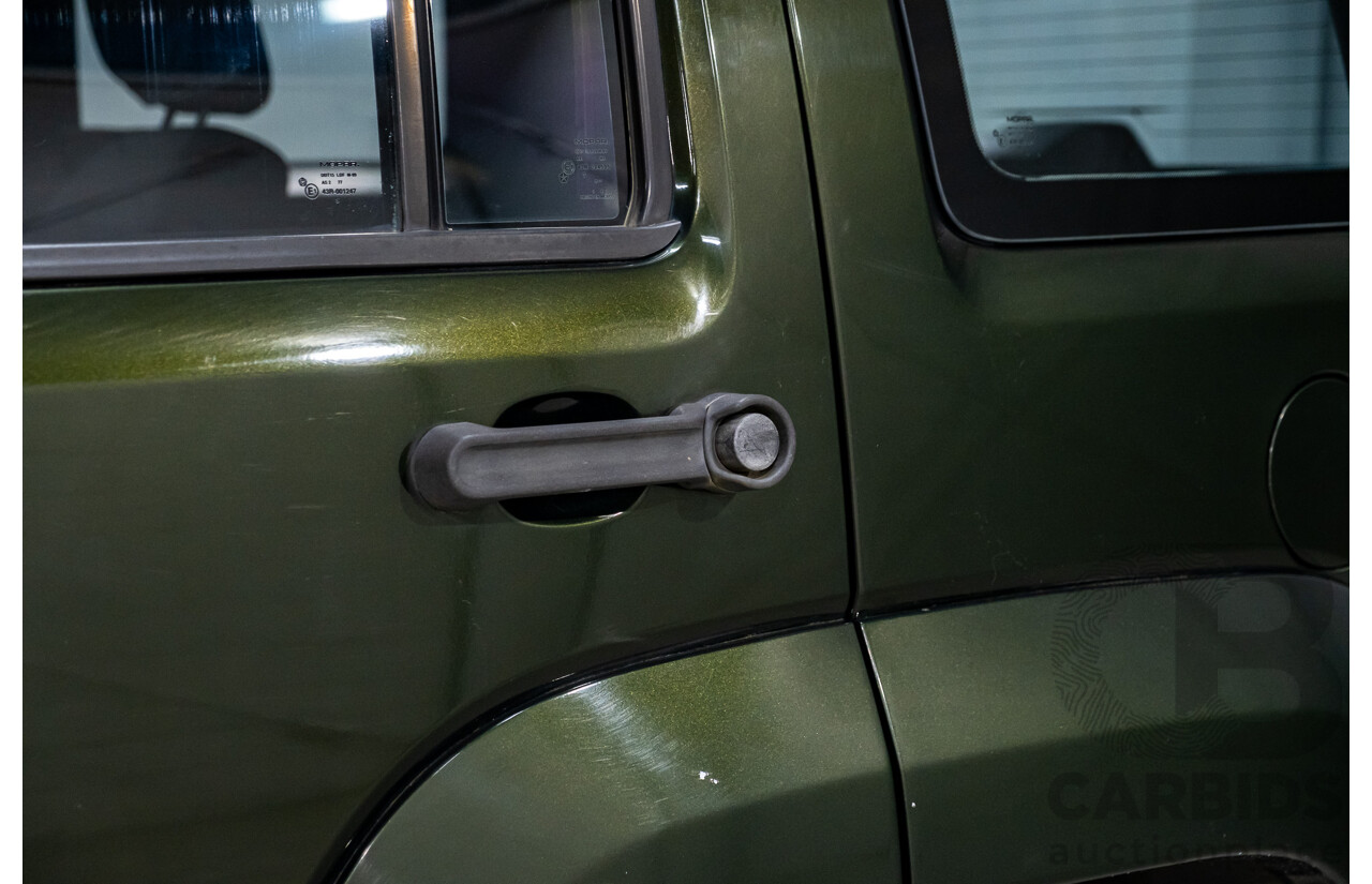 12/2010 Jeep Cherokee Sport (4x4) KK 4d Wagon Metallic Green V6 3.7L