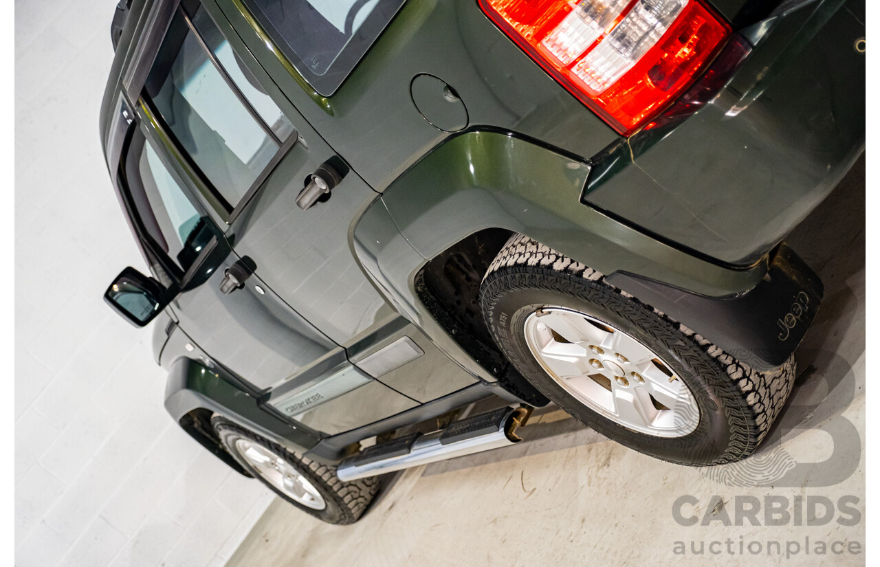 12/2010 Jeep Cherokee Sport (4x4) KK 4d Wagon Metallic Green V6 3.7L