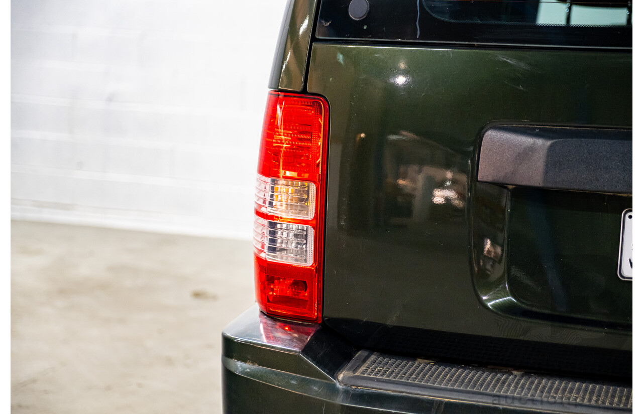 12/2010 Jeep Cherokee Sport (4x4) KK 4d Wagon Metallic Green V6 3.7L