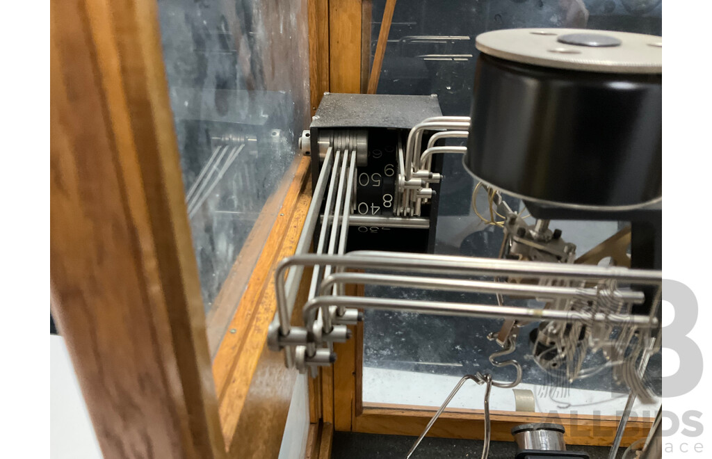 Vintage Sartorius-werke Analytical Balance Scales in Isolation Case Made in Germany