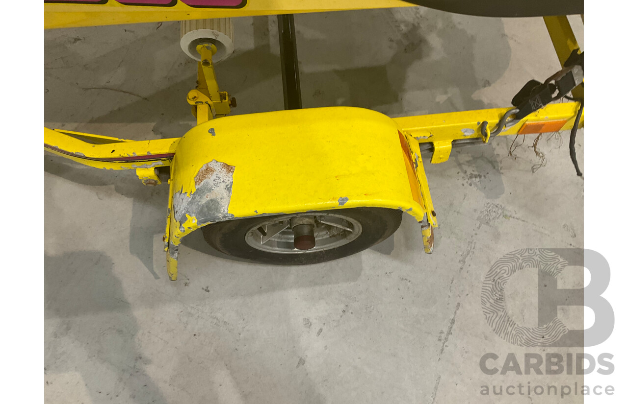 Seadoo Bombardier Jetski and Trailer