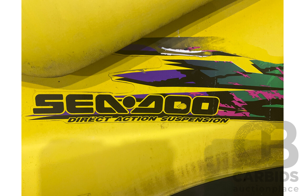 Seadoo Bombardier Jetski and Trailer