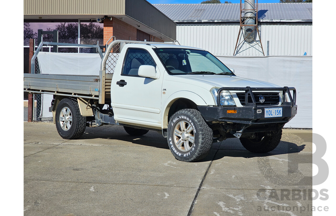 2/2006 Holden Rodeo LX RA MY06 UPGRADE C/Chas White 3.6L