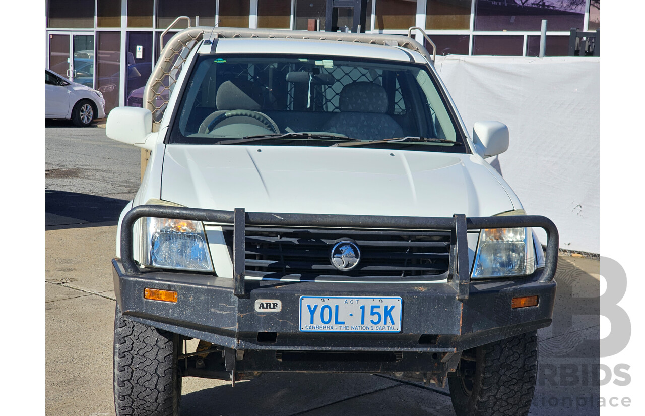 2/2006 Holden Rodeo LX RA MY06 UPGRADE C/Chas White 3.6L