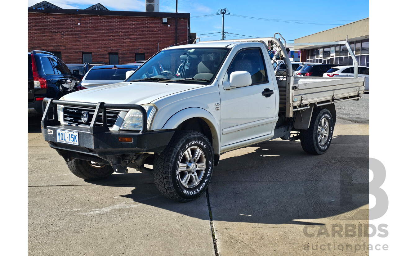 2/2006 Holden Rodeo LX RA MY06 UPGRADE C/Chas White 3.6L