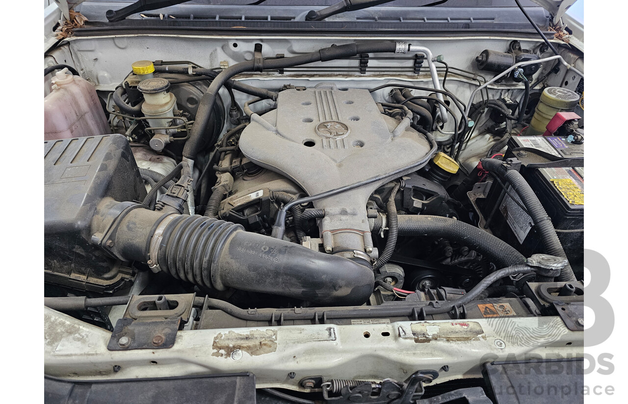 2/2006 Holden Rodeo LX RA MY06 UPGRADE C/Chas White 3.6L