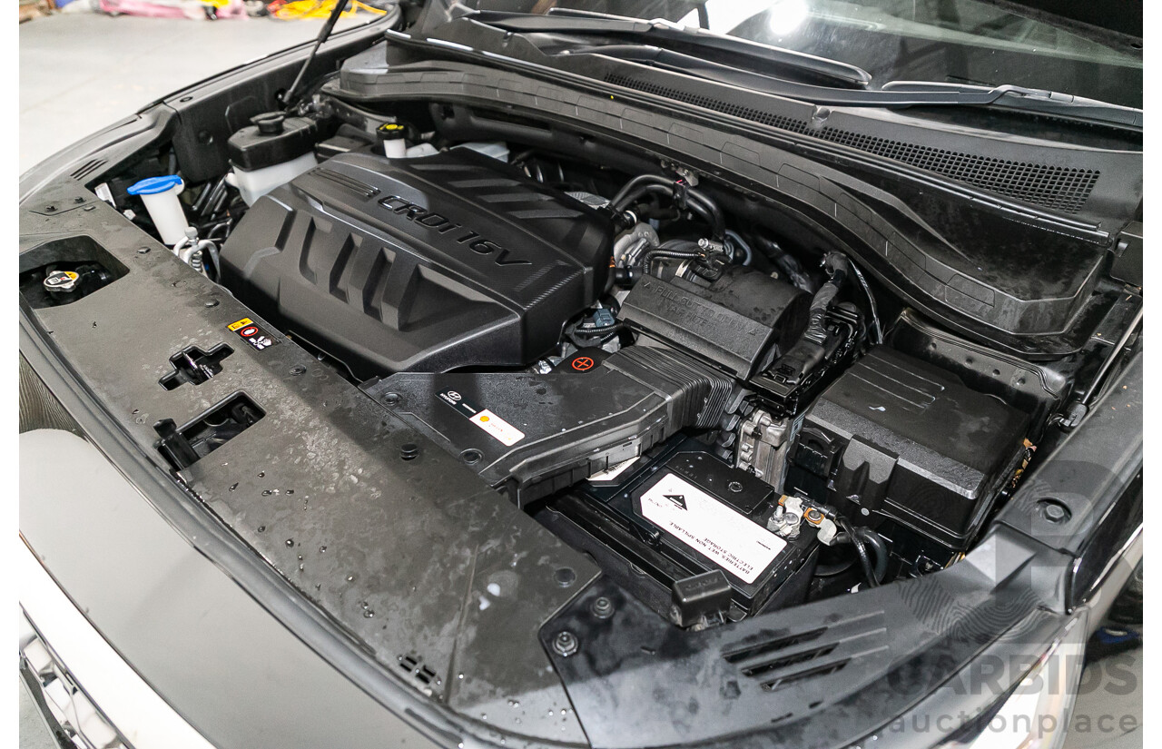 11/2018 Hyundai Santa Fe Highlander (4x4) TM MY19 4d Wagon Phantom Black Turbo Diesel 2.2L - 7 Seater