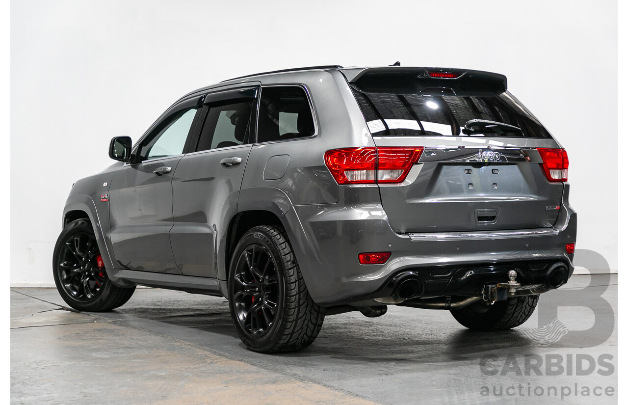 12/2012 Jeep Grand Cherokee SRT 8 (4x4) WK MY13 4d Wagon Mineral Grey Metallic V8 6.4L - Modified