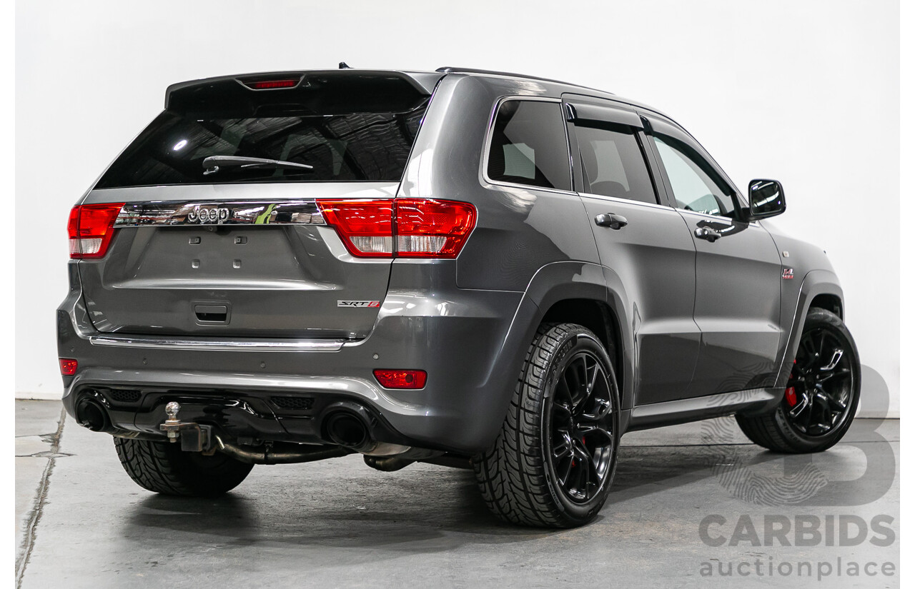 12/2012 Jeep Grand Cherokee SRT 8 (4x4) WK MY13 4d Wagon Mineral Grey Metallic V8 6.4L - Modified
