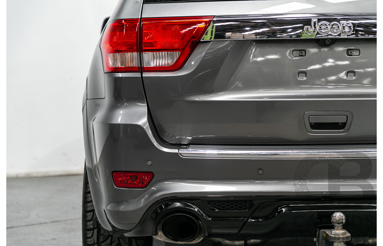 12/2012 Jeep Grand Cherokee SRT 8 (4x4) WK MY13 4d Wagon Mineral Grey Metallic V8 6.4L - Modified