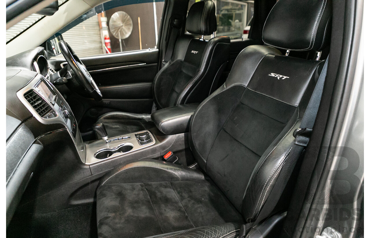 12/2012 Jeep Grand Cherokee SRT 8 (4x4) WK MY13 4d Wagon Mineral Grey Metallic V8 6.4L - Modified