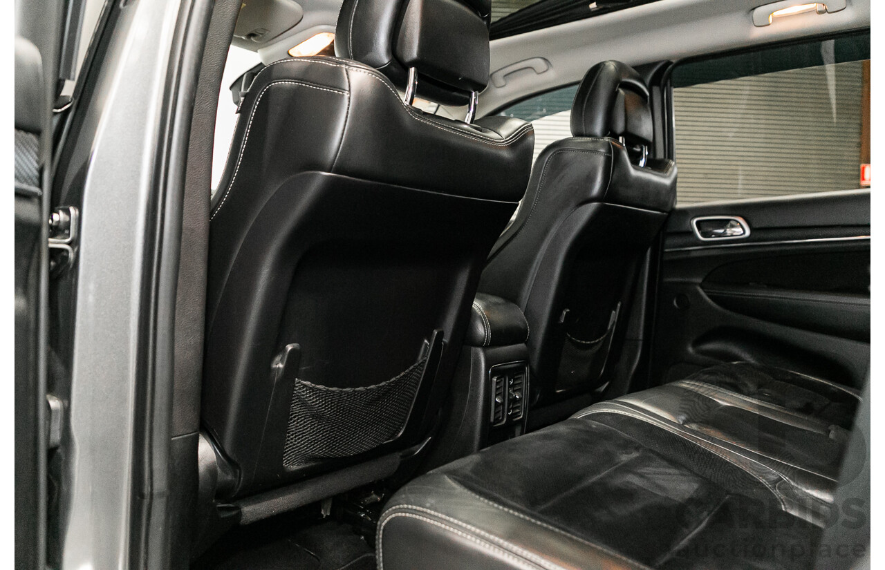 12/2012 Jeep Grand Cherokee SRT 8 (4x4) WK MY13 4d Wagon Mineral Grey Metallic V8 6.4L - Modified