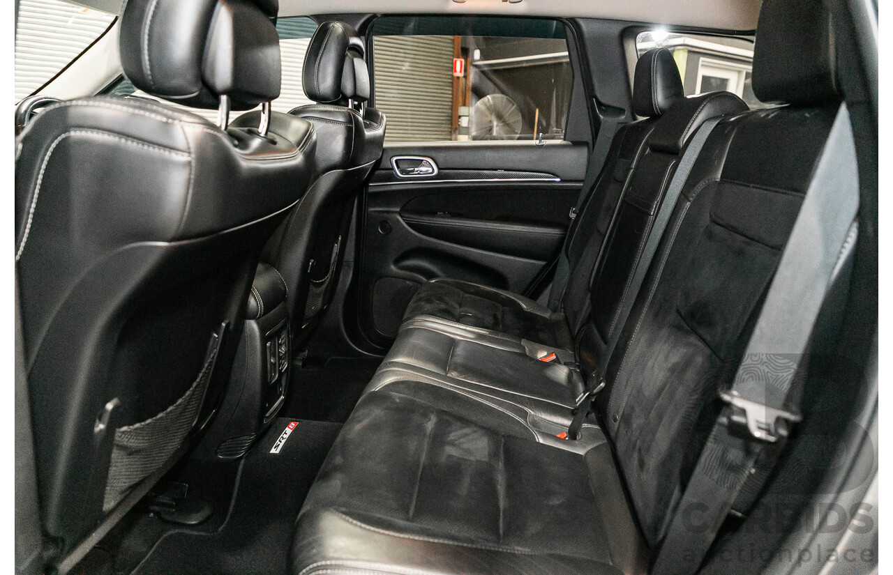 12/2012 Jeep Grand Cherokee SRT 8 (4x4) WK MY13 4d Wagon Mineral Grey Metallic V8 6.4L - Modified