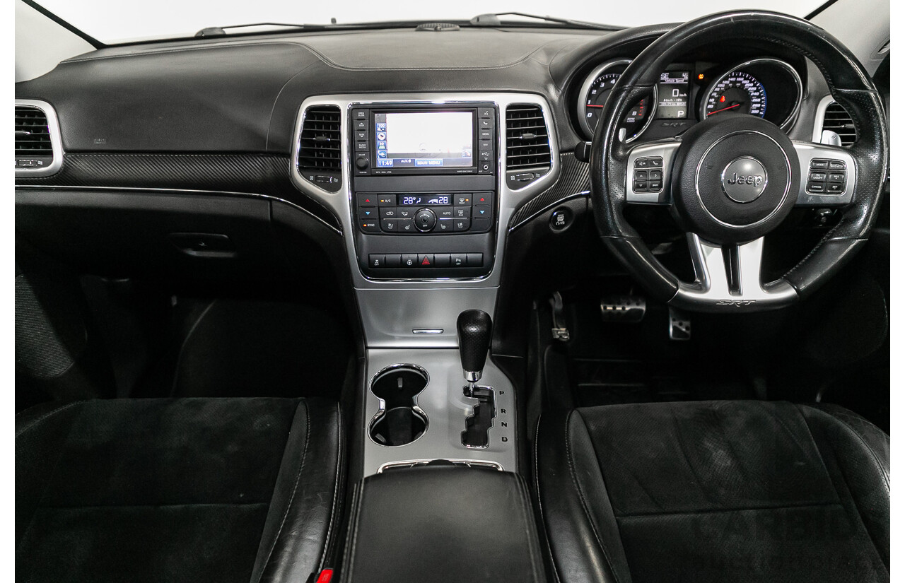 12/2012 Jeep Grand Cherokee SRT 8 (4x4) WK MY13 4d Wagon Mineral Grey Metallic V8 6.4L - Modified