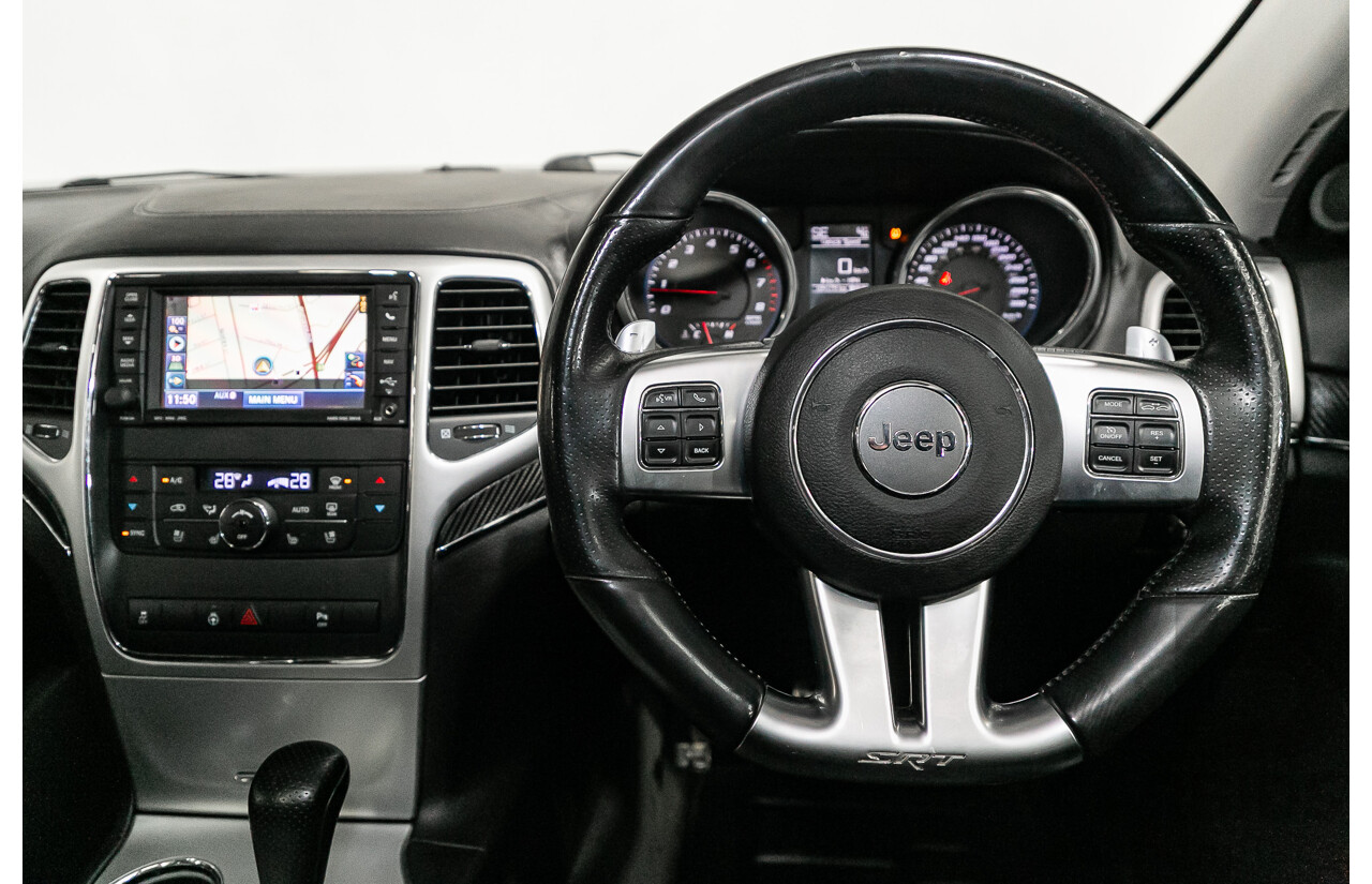 12/2012 Jeep Grand Cherokee SRT 8 (4x4) WK MY13 4d Wagon Mineral Grey Metallic V8 6.4L - Modified