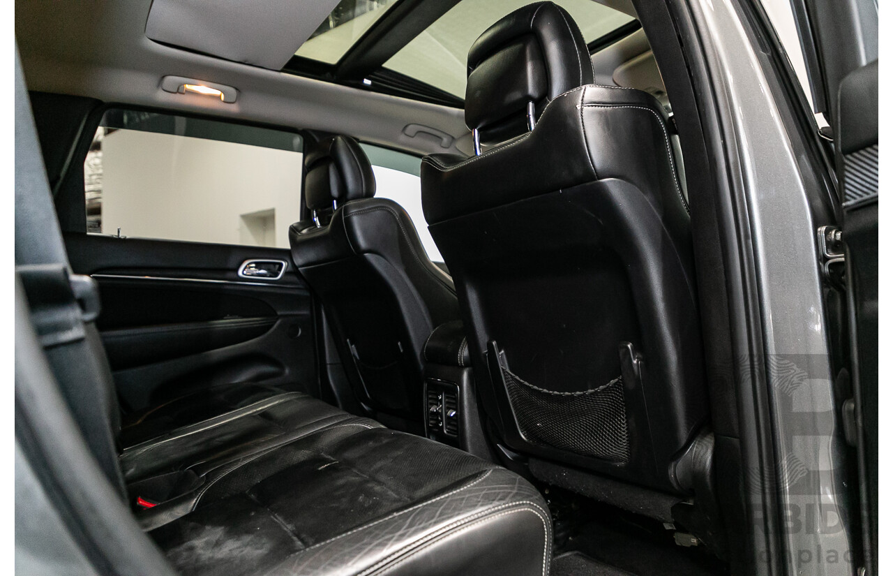 12/2012 Jeep Grand Cherokee SRT 8 (4x4) WK MY13 4d Wagon Mineral Grey Metallic V8 6.4L - Modified