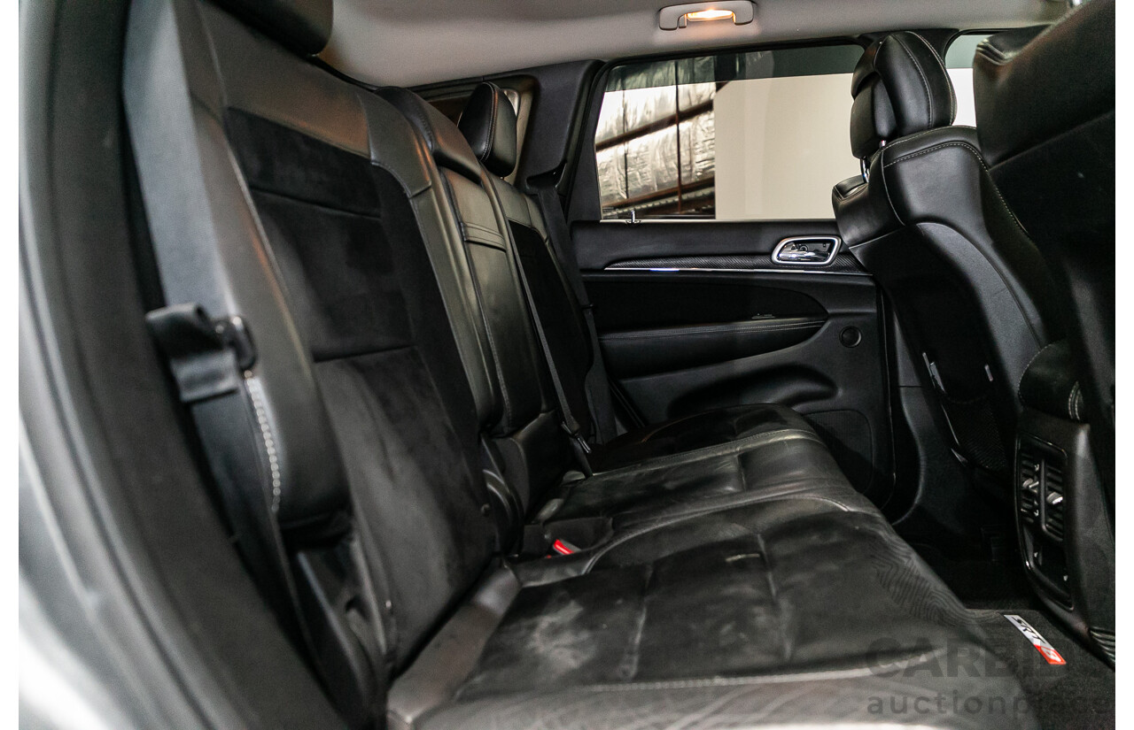 12/2012 Jeep Grand Cherokee SRT 8 (4x4) WK MY13 4d Wagon Mineral Grey Metallic V8 6.4L - Modified