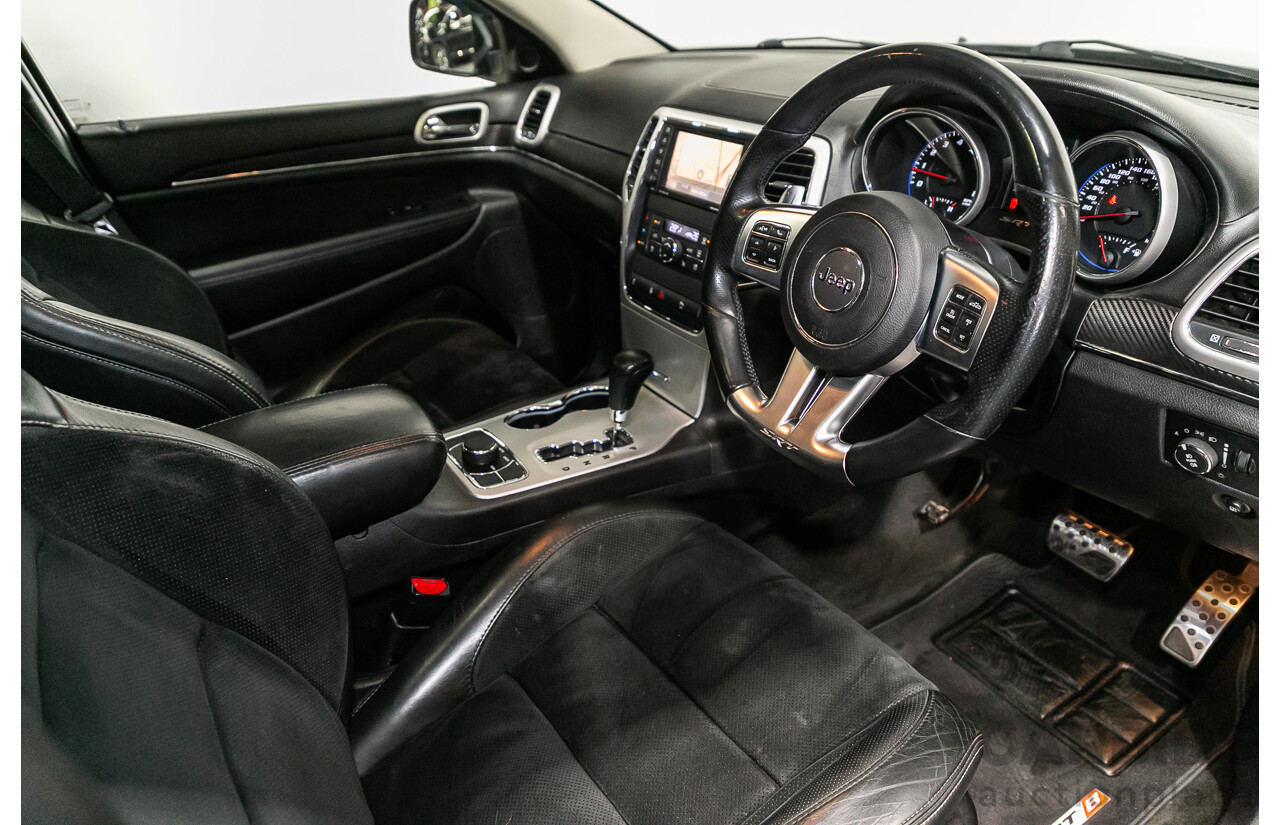 12/2012 Jeep Grand Cherokee SRT 8 (4x4) WK MY13 4d Wagon Mineral Grey Metallic V8 6.4L - Modified