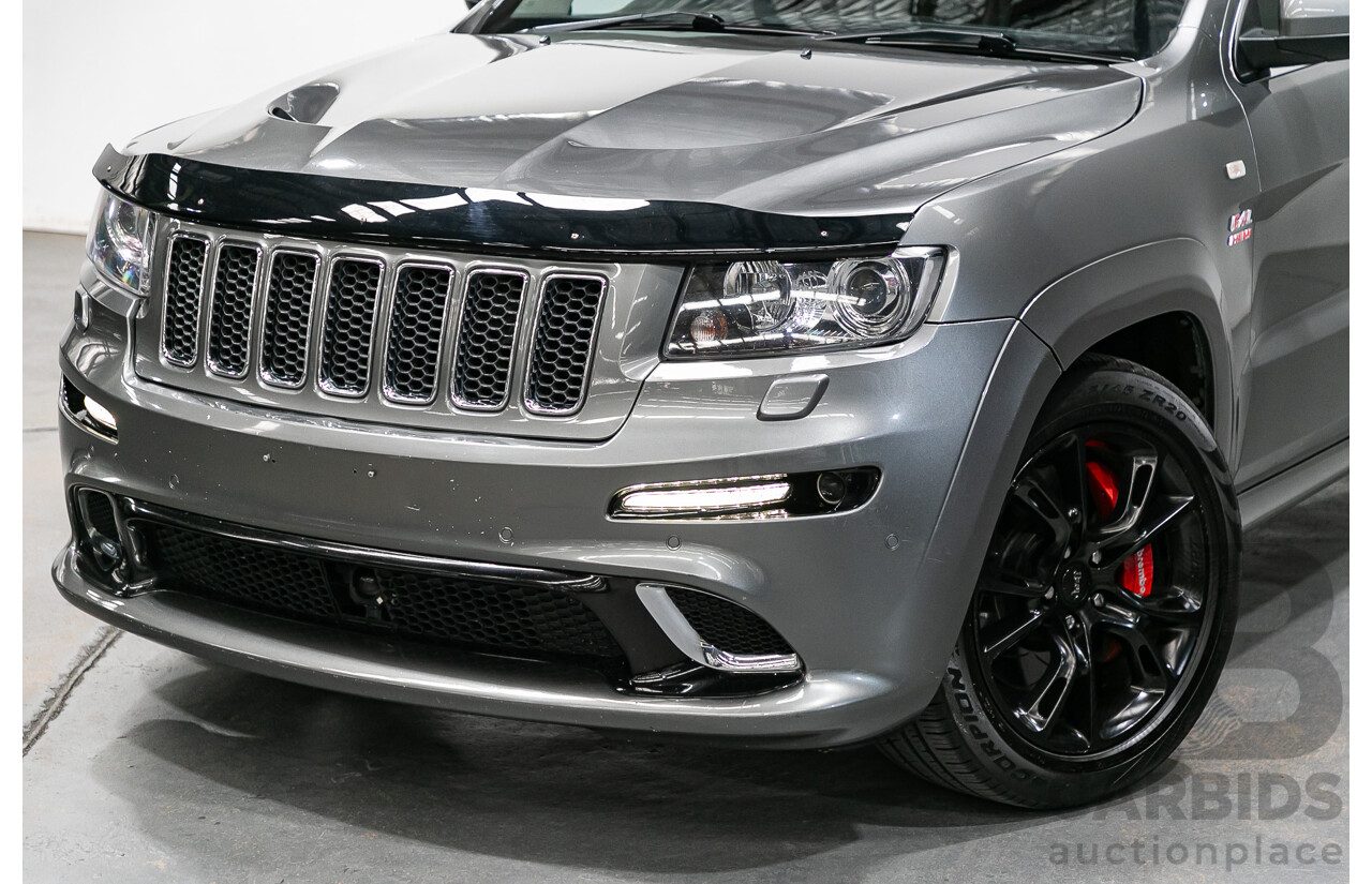12/2012 Jeep Grand Cherokee SRT 8 (4x4) WK MY13 4d Wagon Mineral Grey Metallic V8 6.4L - Modified