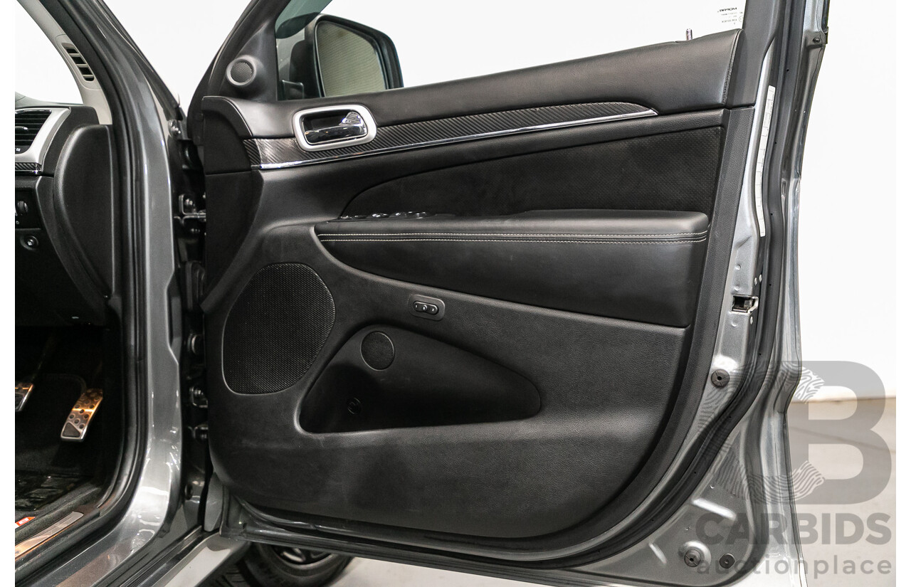 12/2012 Jeep Grand Cherokee SRT 8 (4x4) WK MY13 4d Wagon Mineral Grey Metallic V8 6.4L - Modified