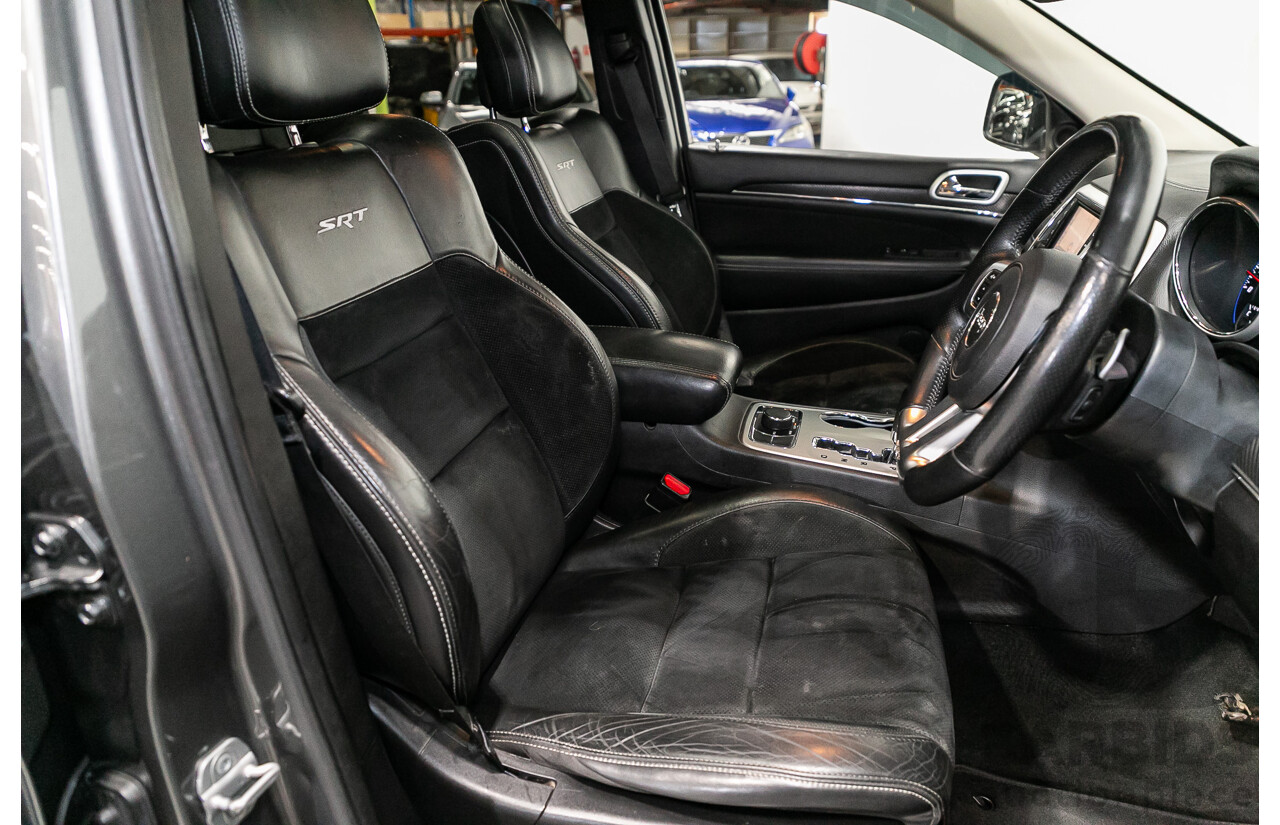 12/2012 Jeep Grand Cherokee SRT 8 (4x4) WK MY13 4d Wagon Mineral Grey Metallic V8 6.4L - Modified