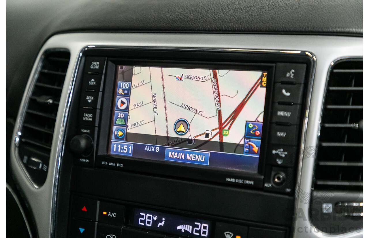 12/2012 Jeep Grand Cherokee SRT 8 (4x4) WK MY13 4d Wagon Mineral Grey Metallic V8 6.4L - Modified