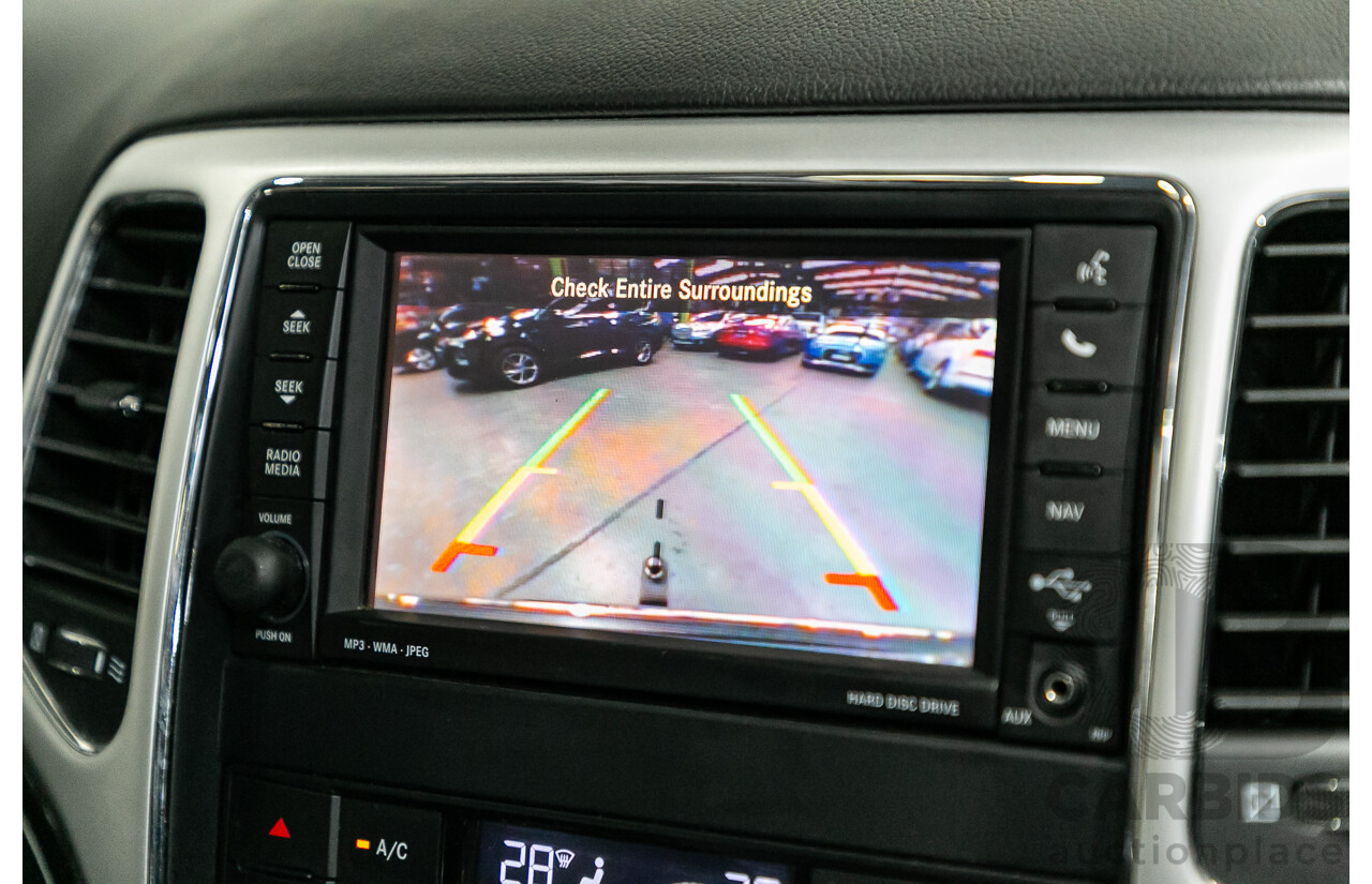 12/2012 Jeep Grand Cherokee SRT 8 (4x4) WK MY13 4d Wagon Mineral Grey Metallic V8 6.4L - Modified