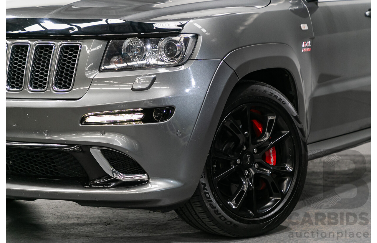 12/2012 Jeep Grand Cherokee SRT 8 (4x4) WK MY13 4d Wagon Mineral Grey Metallic V8 6.4L - Modified