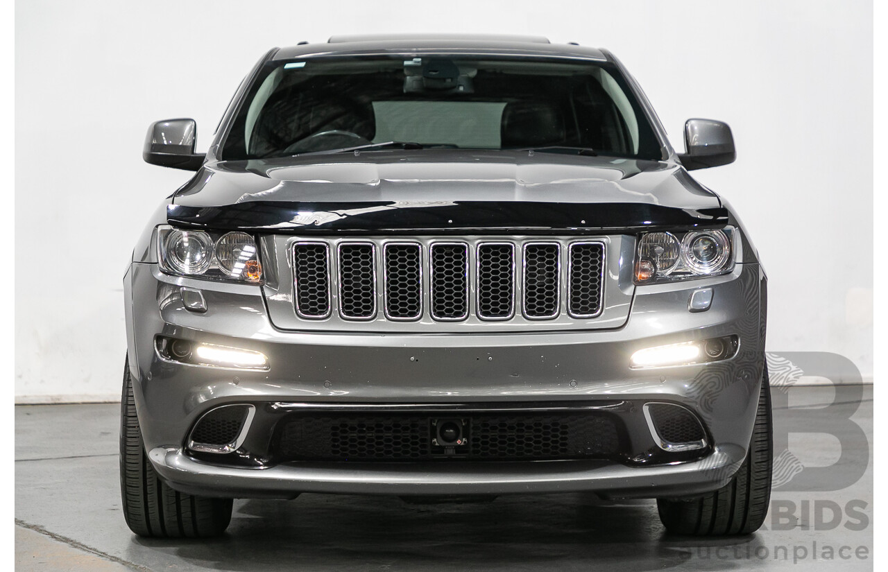12/2012 Jeep Grand Cherokee SRT 8 (4x4) WK MY13 4d Wagon Mineral Grey Metallic V8 6.4L - Modified