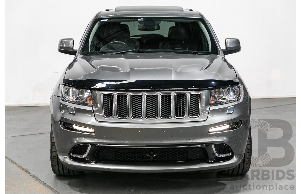 12/2012 Jeep Grand Cherokee SRT 8 (4x4) WK MY13 4d Wagon Mineral Grey Metallic V8 6.4L - Modified