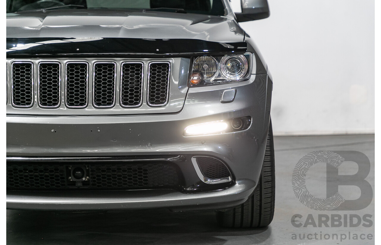 12/2012 Jeep Grand Cherokee SRT 8 (4x4) WK MY13 4d Wagon Mineral Grey Metallic V8 6.4L - Modified