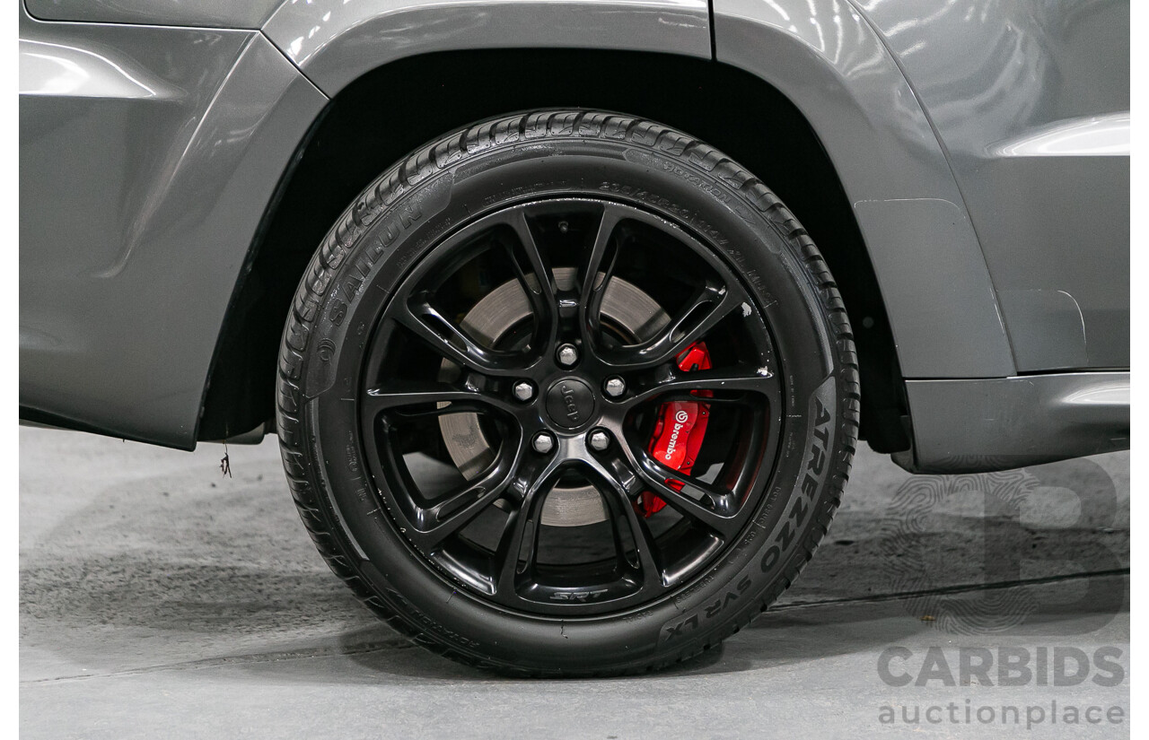12/2012 Jeep Grand Cherokee SRT 8 (4x4) WK MY13 4d Wagon Mineral Grey Metallic V8 6.4L - Modified